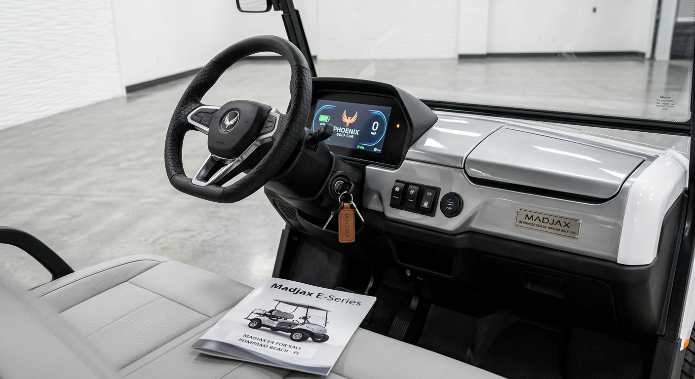 Interior features of Madjax E4 for sale Pompano Beach - FL