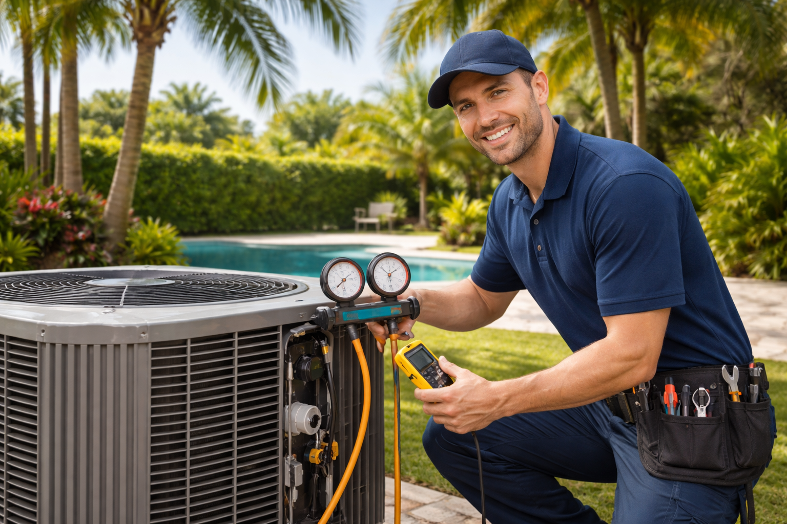 HVAC preventive maintenance Palm Beach
